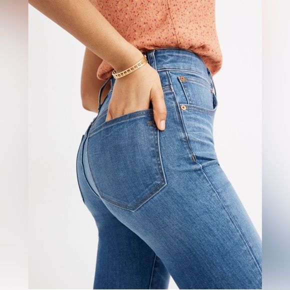 Madewell Curvy Cali Demi-Boot Jeans | Tierney Wash | Women’s 28 Tall High Rise - Picture 4 of 13